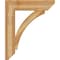 Ekena Millwork Thorton Slat Rough Sawn Bracket, Western Red Cedar, 6"W x 30"D x 36"H BKT06X30X36THR06RWR - alternate 2